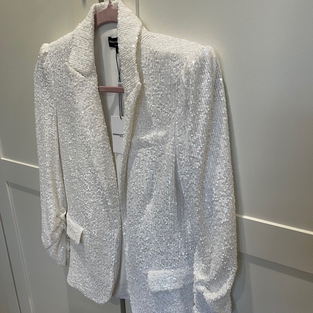 NWT Generation Love Serafina open-front Blazer size M